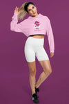 Crop Hoodie (Women) - Meow-gnificent Cat Mom (3 Colours)