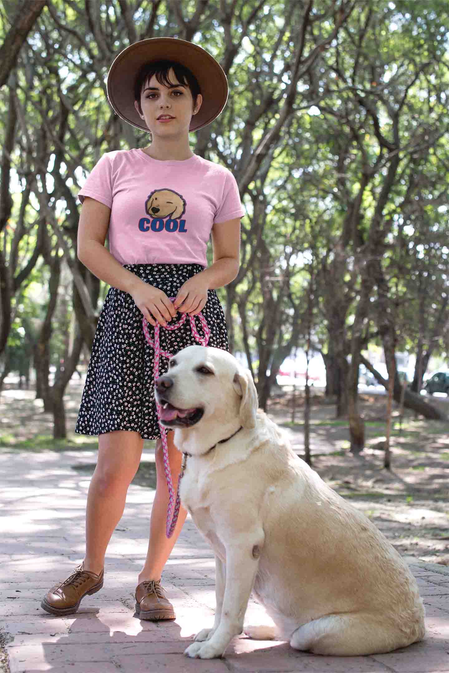 Round Neck T-Shirt (Women) - Labra-dorable (11 colours)