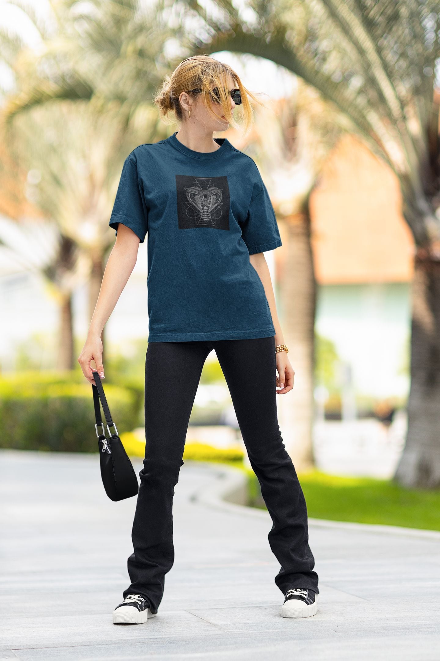 Round Neck T-Shirt (Women) - Venom Vortex (11 Colours)