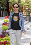 Round Neck T-Shirt (Women) - Splishy Splashy Cat (11 colours)