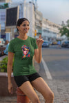 Round Neck T-Shirt (Women) - Pawfectly Bright Hound (11 colours)