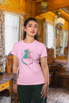Round Neck T-Shirt (Women) - Cats In Love (11 colours)