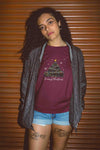 Round Neck T-Shirt (Women) - Meowy Christmas (11 colours)