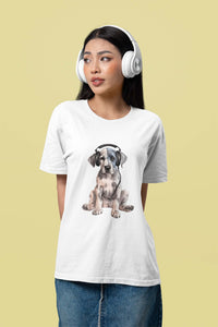 Round Neck T-Shirt (Women) - DJ Doggo (12 colours)