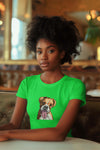 Round Neck T-Shirt (Women) - Bright As A Boxer (11 colours)