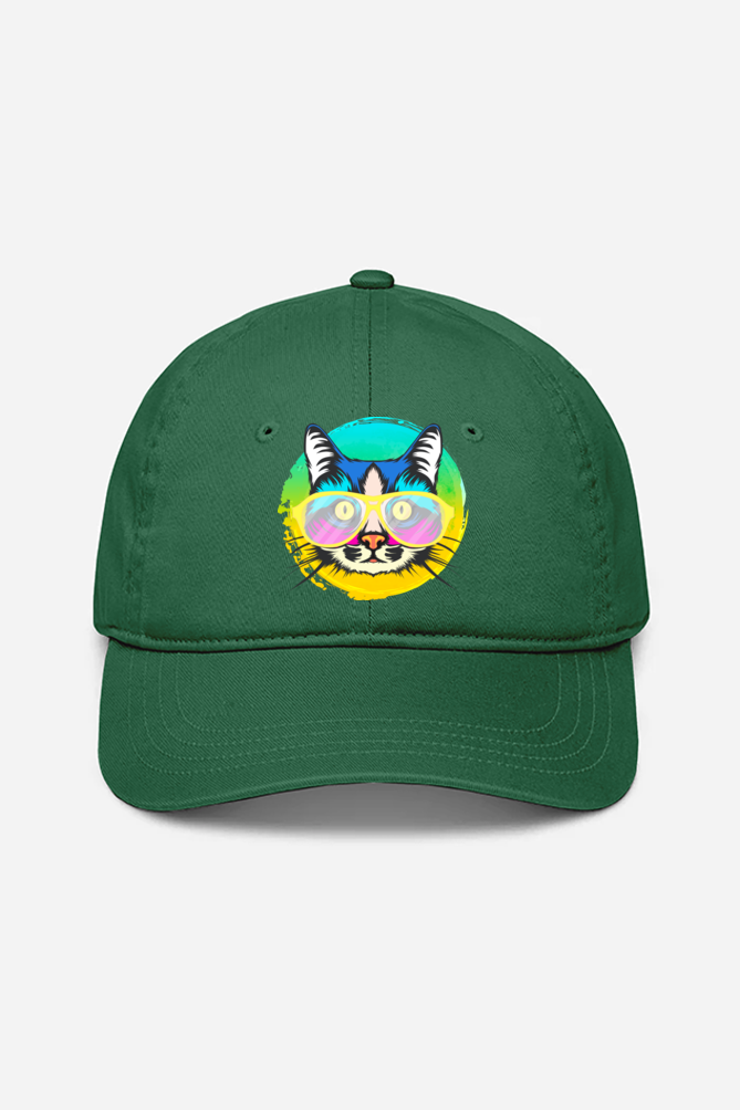 Cat With Glasses Cap (6 Colours)