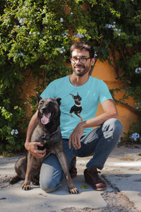 Round Neck T-Shirt (Men) - Graceful Guard (12 Colours)
