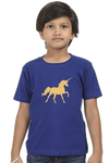Round Neck T-Shirt (Boys) - Mystical Unicorn (10 Colours)