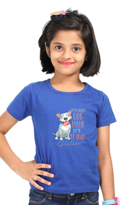 Round Neck T-Shirt (Girls) - Pitbull Glitter (5 Colours)