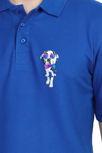 Polo Neck T-Shirt (Men) - Spot-tacular Treasure (11 Colours)