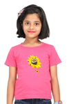 Round Neck T-Shirt (Girls) - A Meowment Of Sunshine (7 Colours)