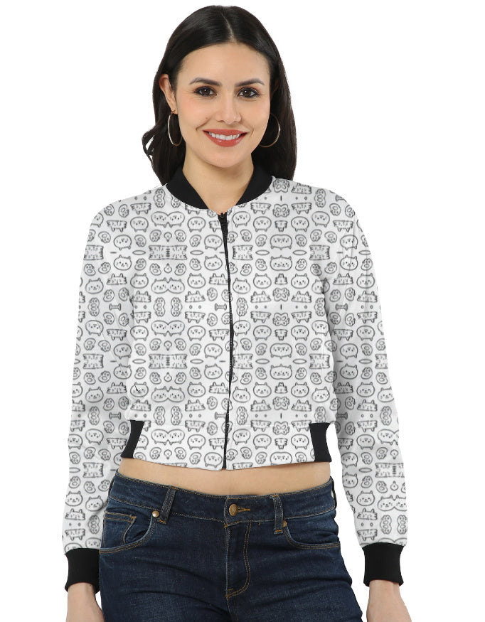 Bomber Jacket (Women) - Whisker Doodles