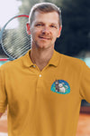 Polo Neck T-Shirt (Men) - Pawsitively Adorable Cats (10 Colours)