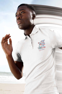 Polo Neck T-Shirt (Men) - Pitbull Glitter (7 Colours)