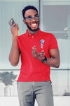 Polo Neck T-Shirt (Men) - Spot-tacular Treasure (11 Colours)