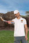 Polo Neck T-Shirt (Men) - The Cat Whisperer (7 Colours)