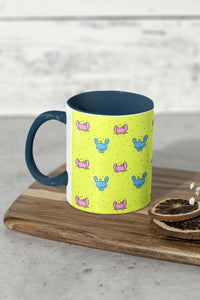 Psychedelic Bunny Coffee Mug