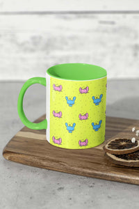 Psychedelic Bunny Coffee Mug