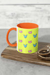 Psychedelic Bunny Coffee Mug