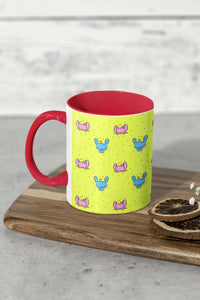 Psychedelic Bunny Coffee Mug