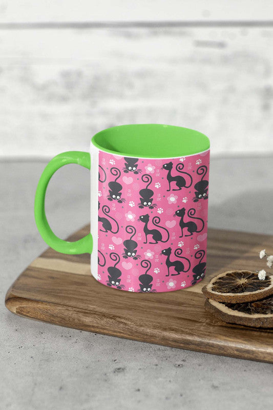 Purrfectly Pink Coffee Mug