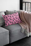 Purrfectly Pink Pillow Cover