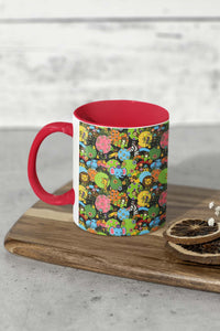 Retro Jungle Party Coffee Mug