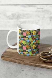 Retro Jungle Party Coffee Mug