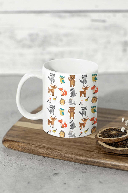 Woodland Creatures Coffee Mug