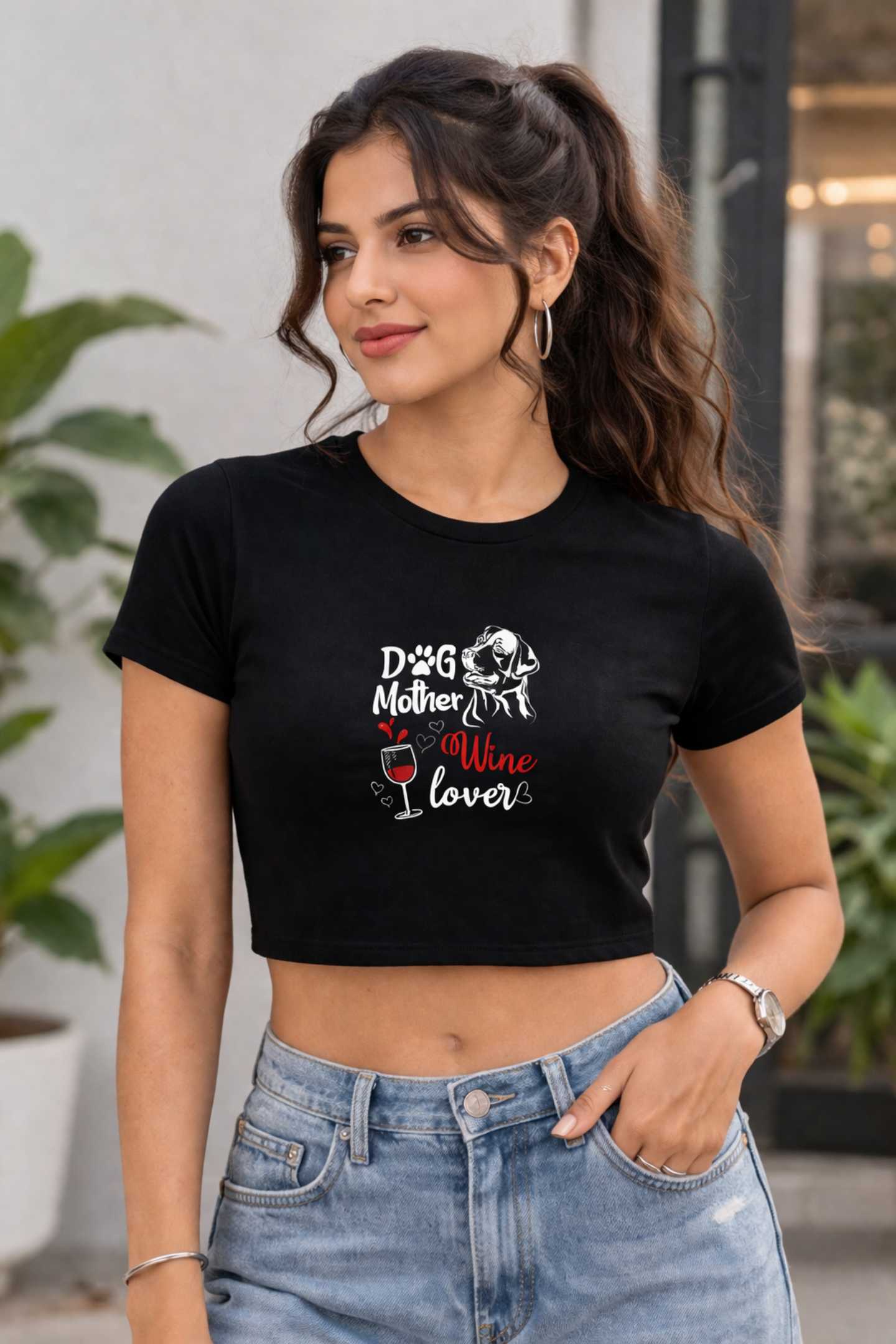 Crop Top (Women) - Sit Stay Sip (3 Colours)