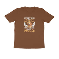 Round Neck T-Shirt (Men) - Angelic Poodle (8 Colours)