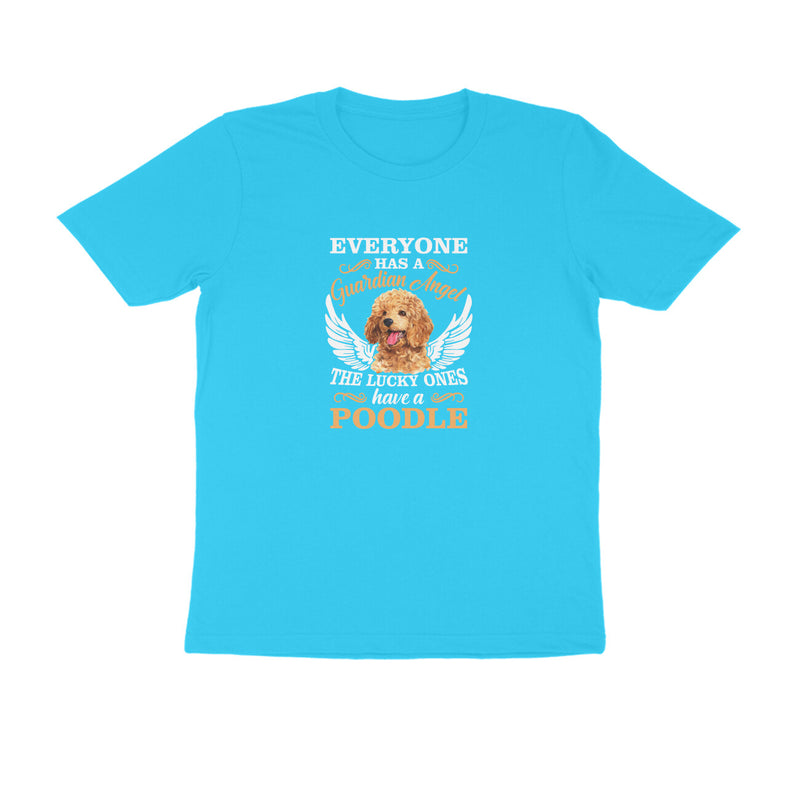 Round Neck T-Shirt (Men) - Angelic Poodle (8 Colours)
