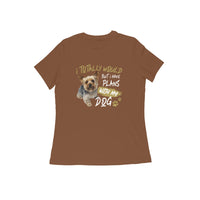 Round Neck T-Shirt (Women) - Busy Yorkie (7 Colours)