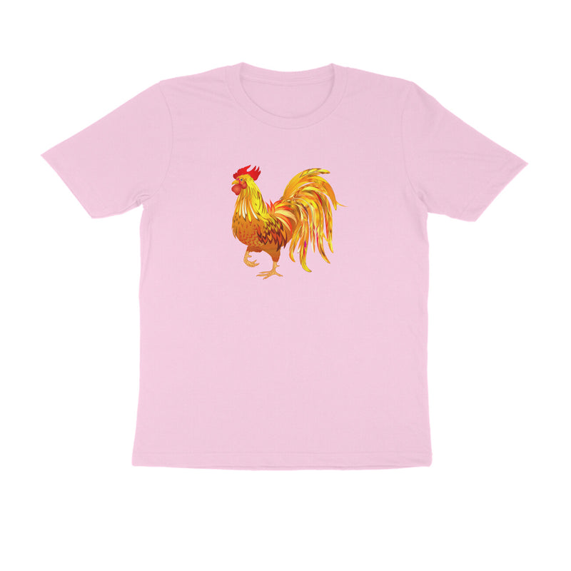 Round Neck T-Shirt (Men) - Cock-a-Doodle-Doo (12 Colours)