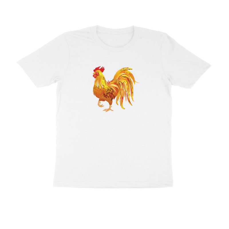 Round Neck T-Shirt (Men) - Cock-a-Doodle-Doo (12 Colours)