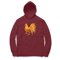 Hoodie (Men) - Cock-a-Doodle-Doo (10 Colours)