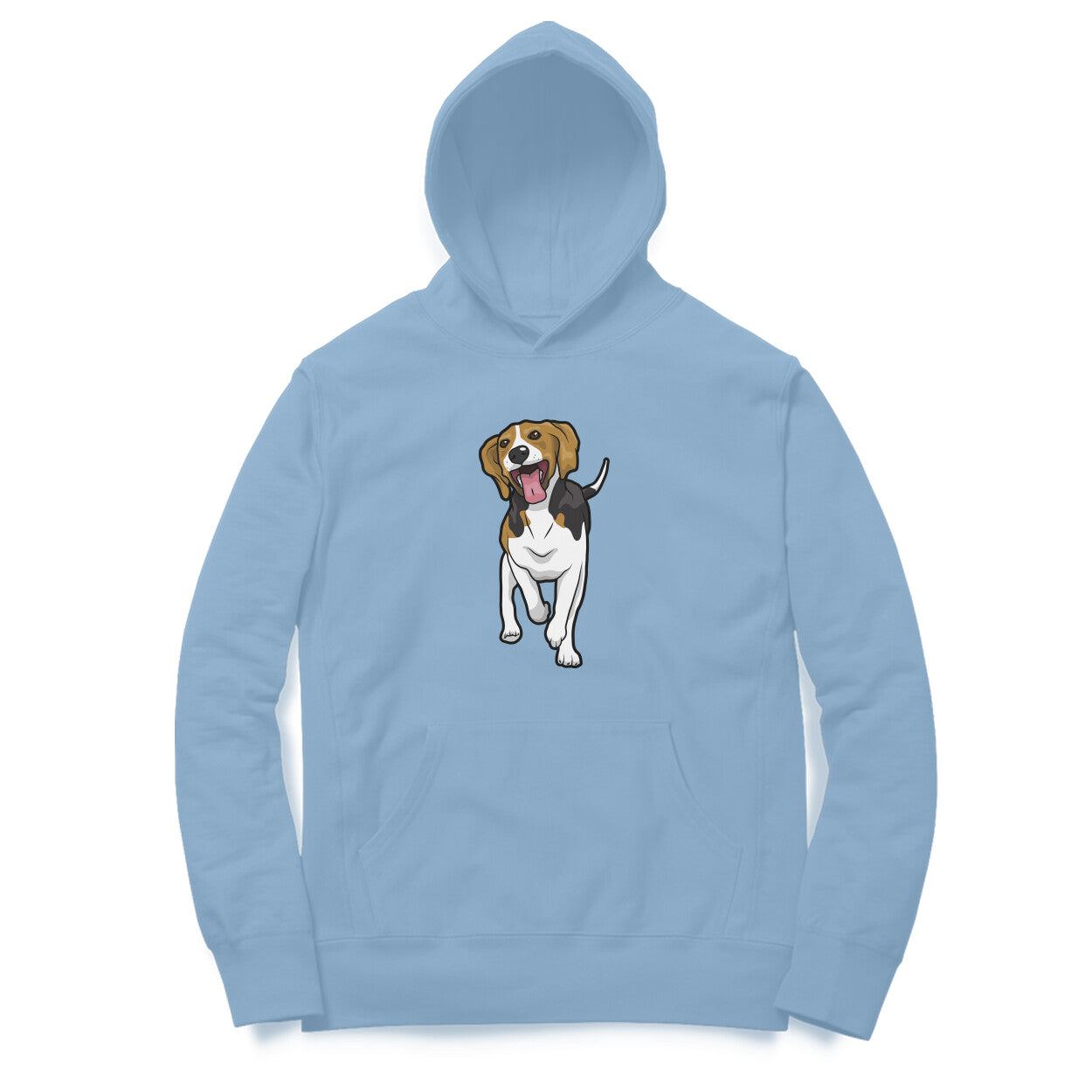 Hoodie (Men) - Fun Loving Beagle (12 Colours)