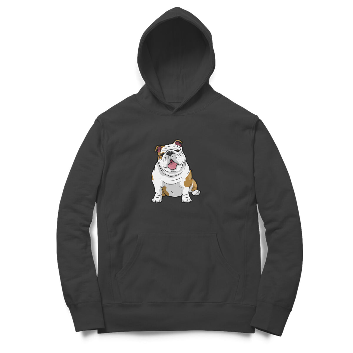 Hoodie (Men) - Wringkly Sprinkly Bulldog (12 Colours)