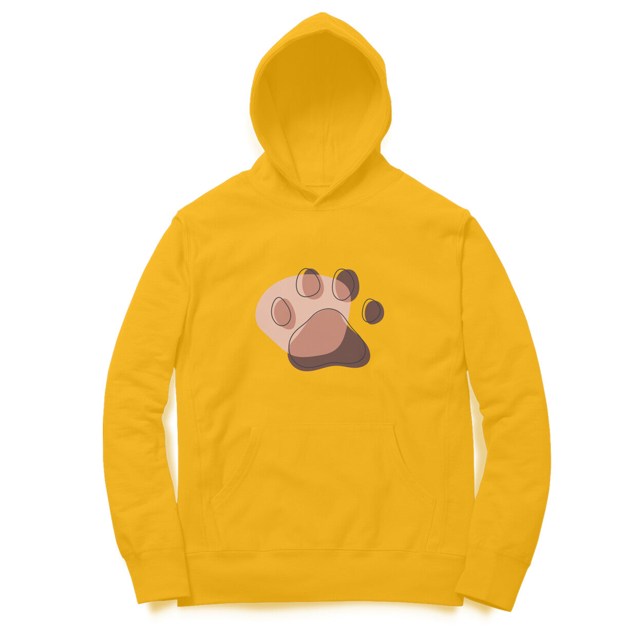 Hoodie (Men) - Pawsitive Vibes (7 Colours)
