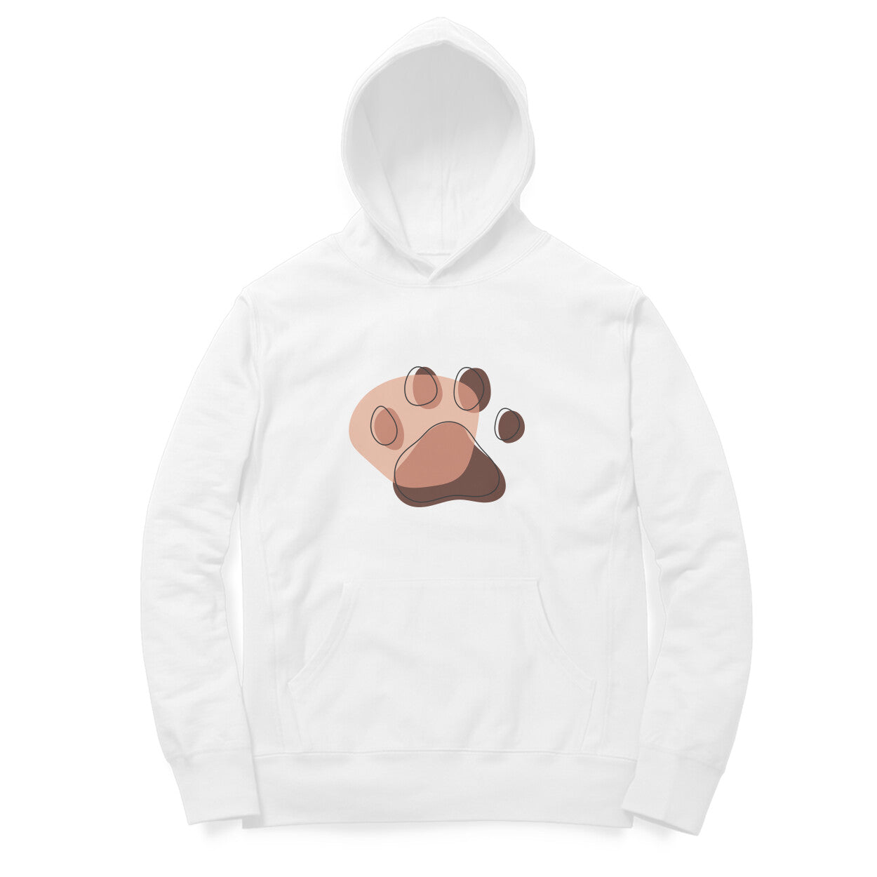 Hoodie (Men) - Pawsitive Vibes (7 Colours)