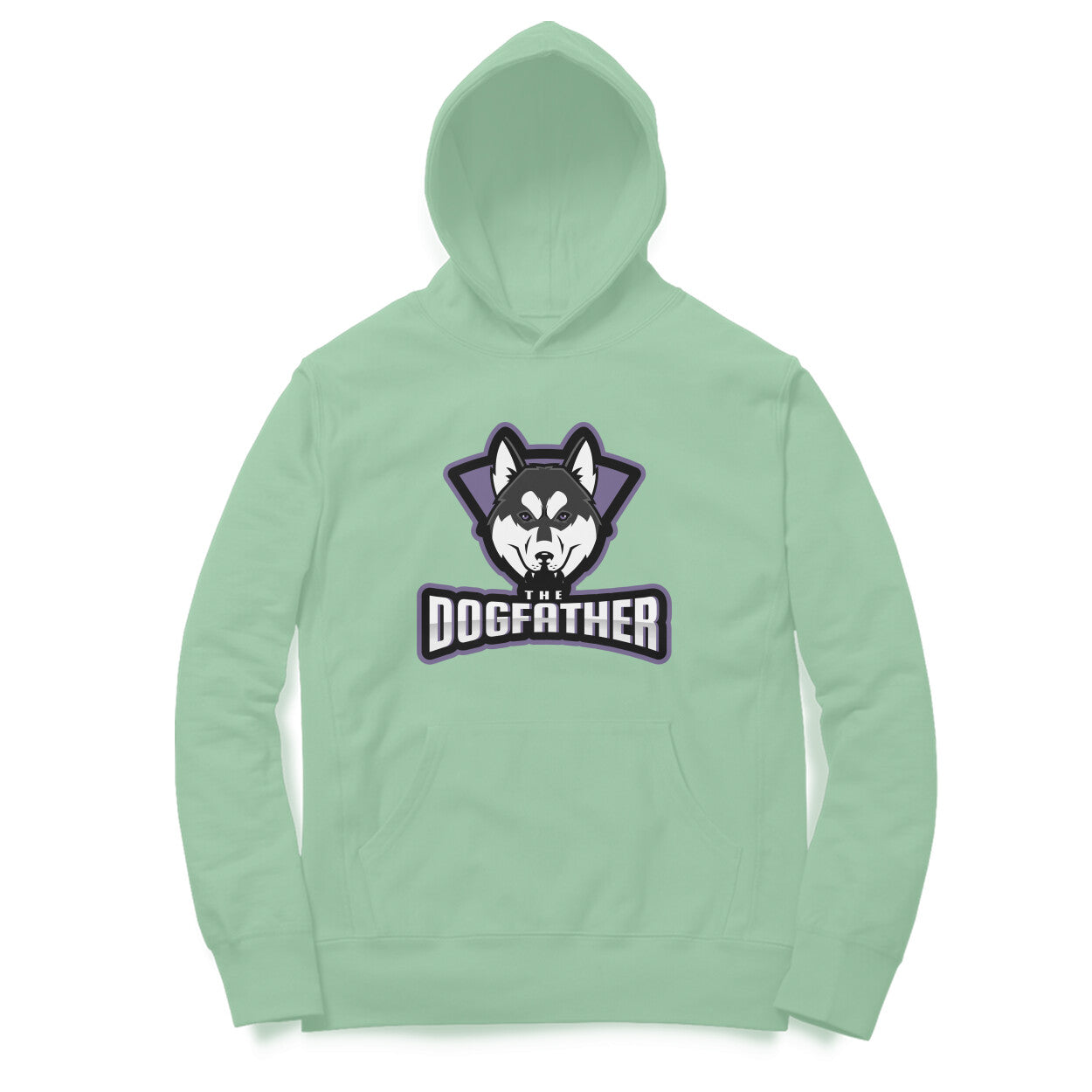 Hoodie (Men) - The Dogfather Husky (12 Colours)