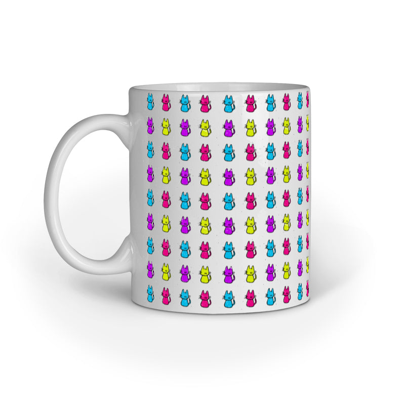 Psychedelic Bunny Coffee Mug