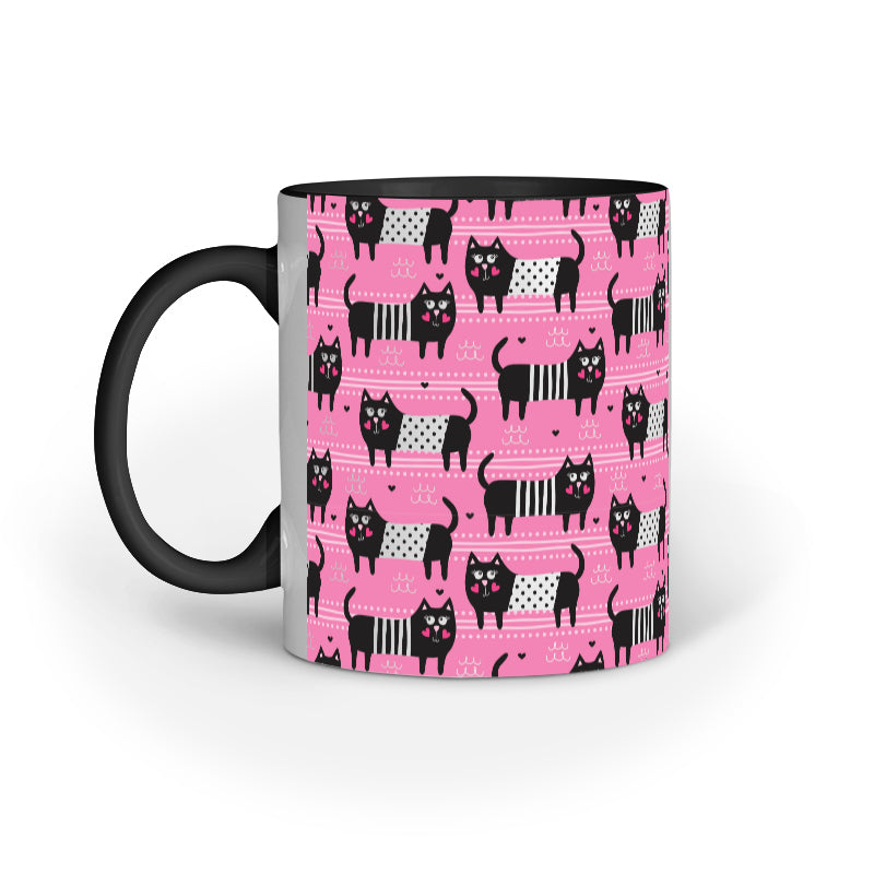 Rosie Posie Kitty Coffee Mug