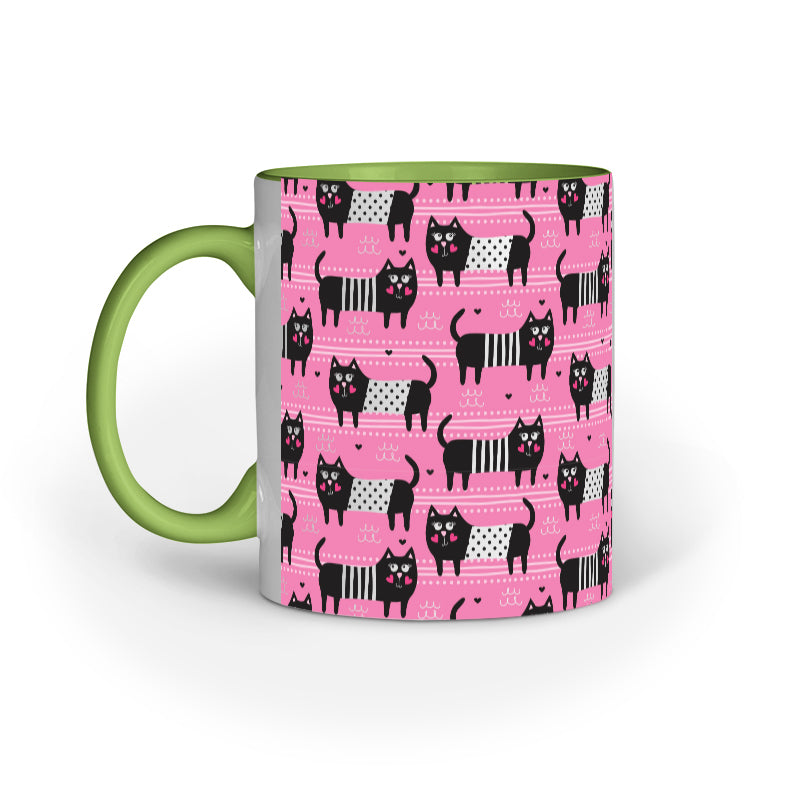 Rosie Posie Kitty Coffee Mug