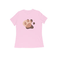 Round Neck T-Shirt (Women) - Pawsitive Vibes (10 Colours)