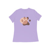 Round Neck T-Shirt (Women) - Pawsitive Vibes (10 Colours)