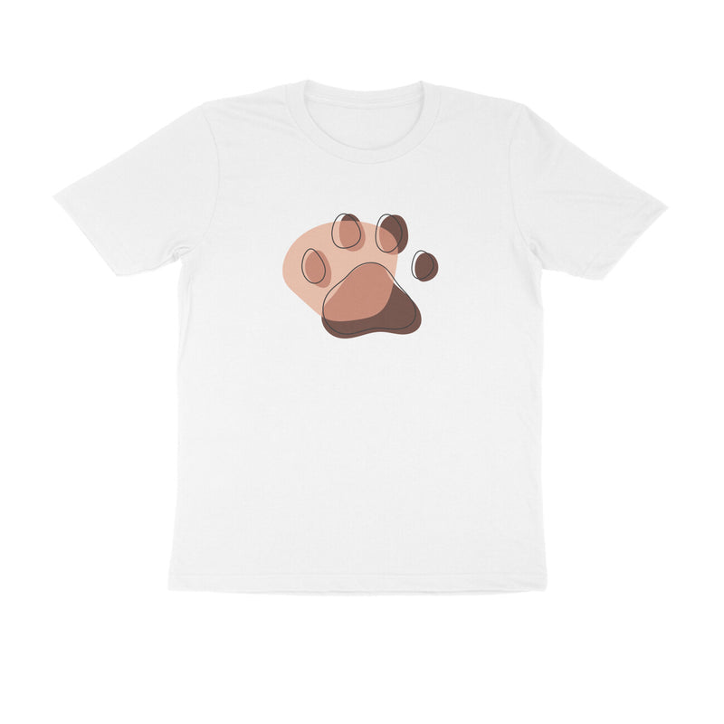 Round Neck T-Shirt (Men) - Pawsitive Vibes (12 Colours)