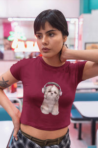 Crop Top (Women) - DJ Doggy Bass (13 Colours)
