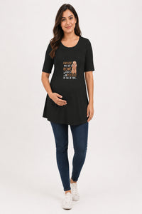 Poodle Doodle Maternity Dress (1 Colour)