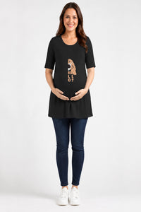 Basset Hound Hello Maternity Dress (2 Colours)